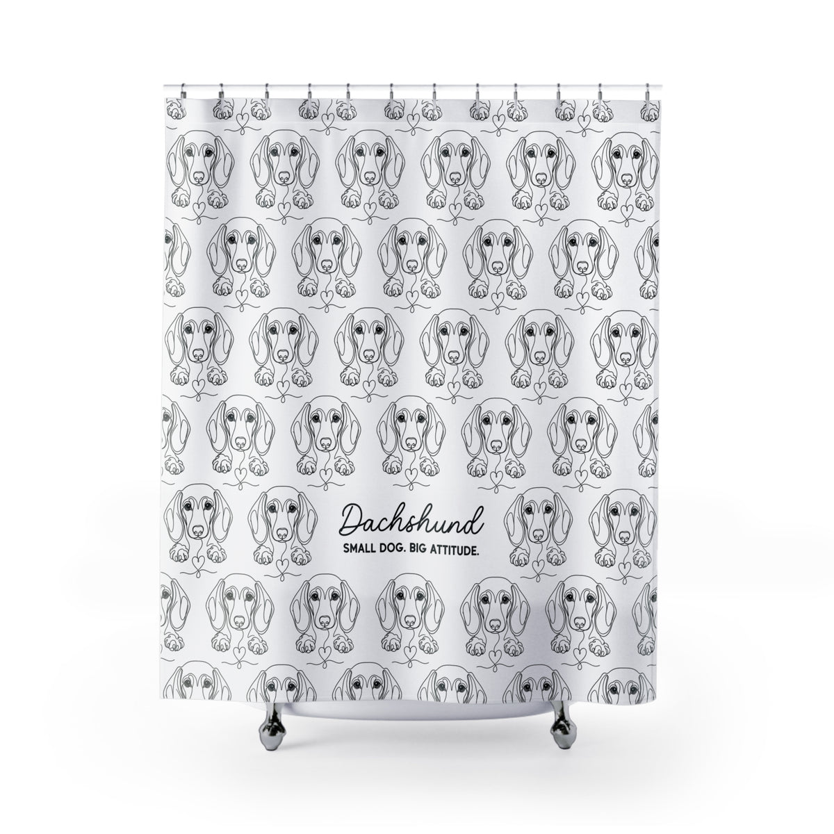 Dachshund Shower Curtain