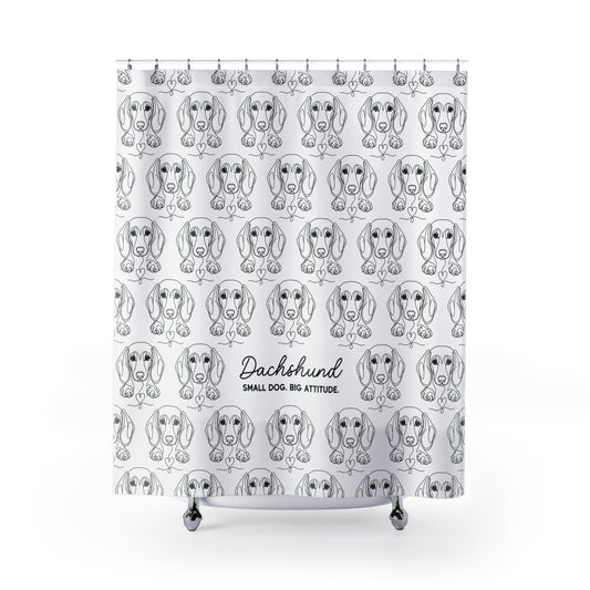 Dachshund Shower Curtain